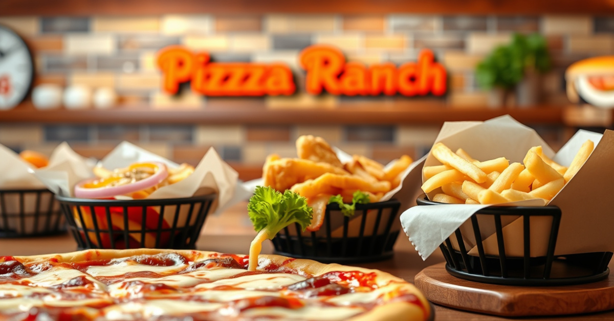 Pizza Ranch Buffet Menu With Prices For 2026