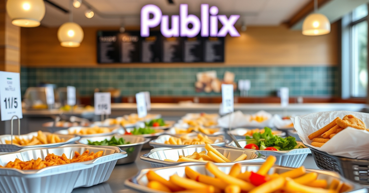 Publix Catering Menu With Prices For 2026