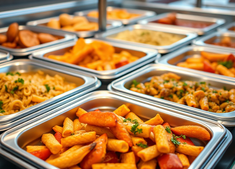 Hot Catering Trays